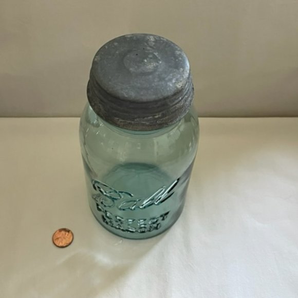Vintage Accents Vintage Green Glass Ball Mason Jar Poshmark